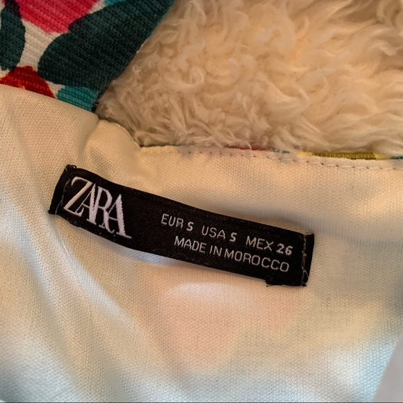 ZARA 🌺 Cut Out Floral Jumpsuit Dress - Picture 5 of 7